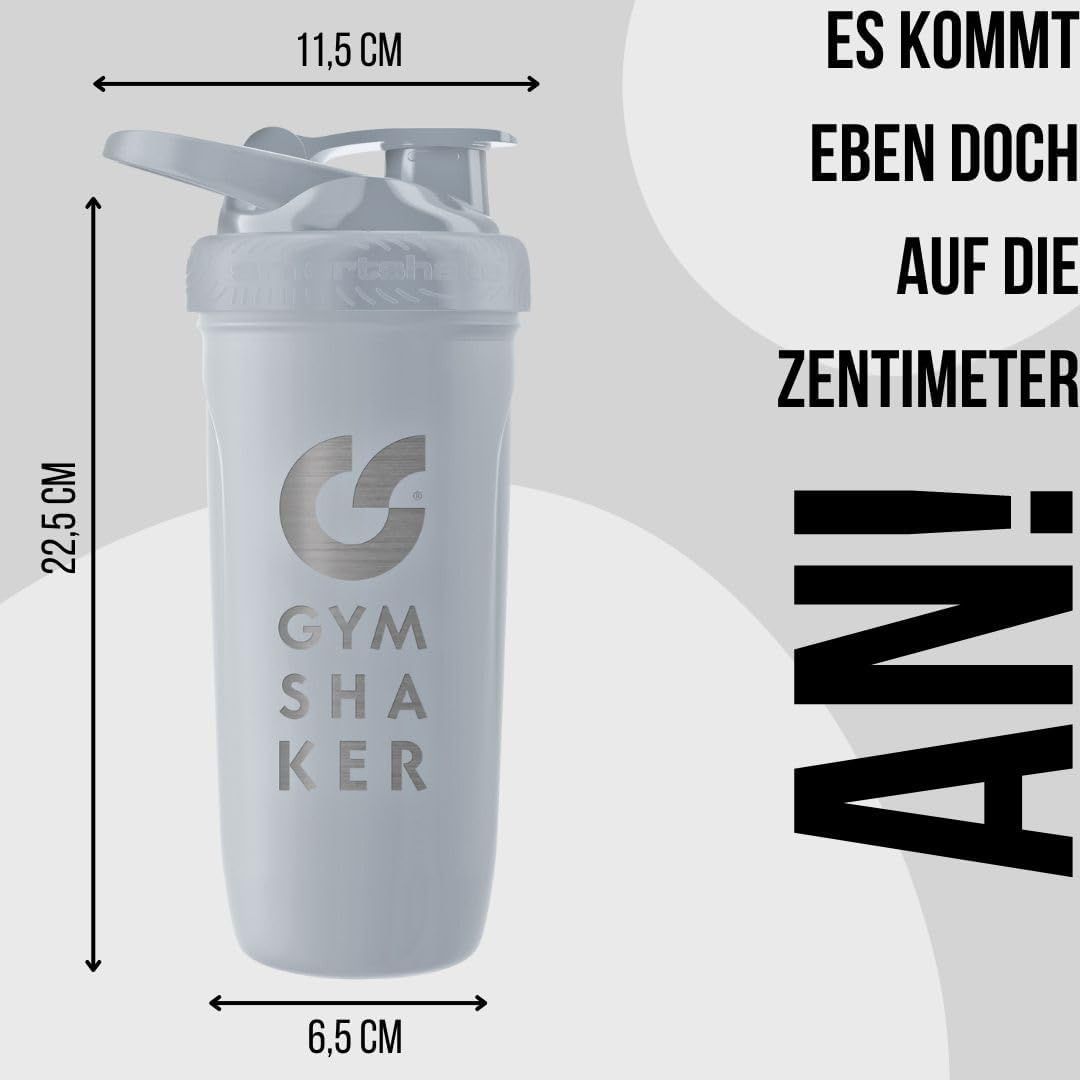 GYMSHAKER Protein Shaker Edelstahl