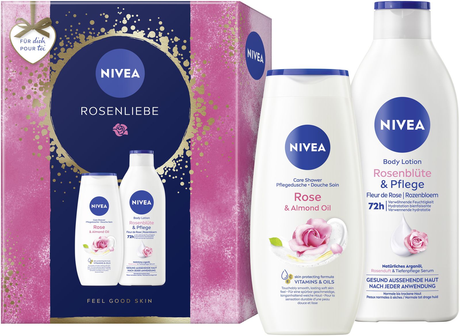 NIVEA Rosenliebe Geschenkset