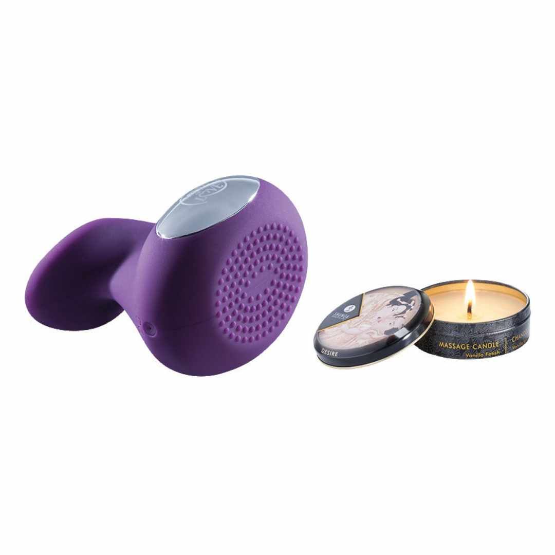 Vibrator „Sweetie“ plus Massagekerze | MINDS of LOVE