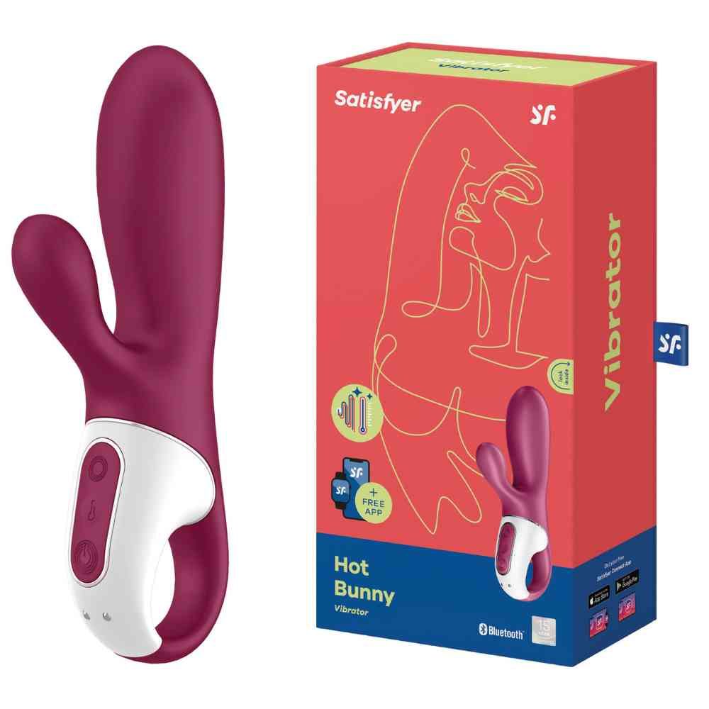 Satisfyer Hot Bunny Connect App, 17,5 cm