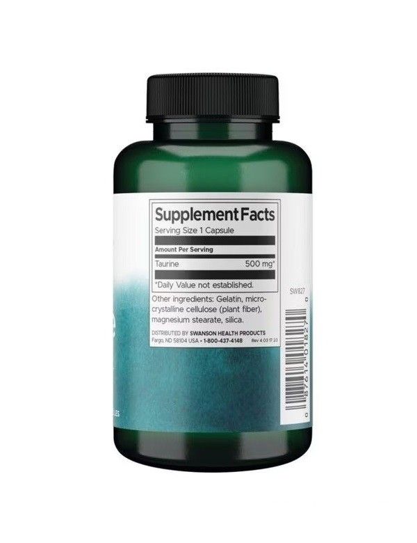Swanson Taurin 500 mg
