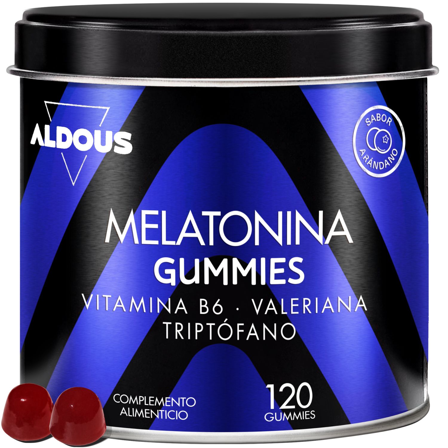 Aldous – Melatonin-Gummis Besser schlafen 120 St Fruchtgummi