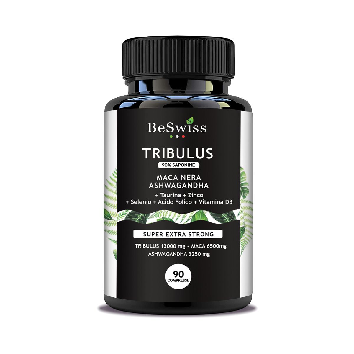 BeSwiss Tribulus Maca Ashwagandha