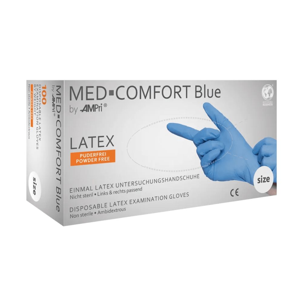 Med-Comfort Blue 10 St Handschuhe