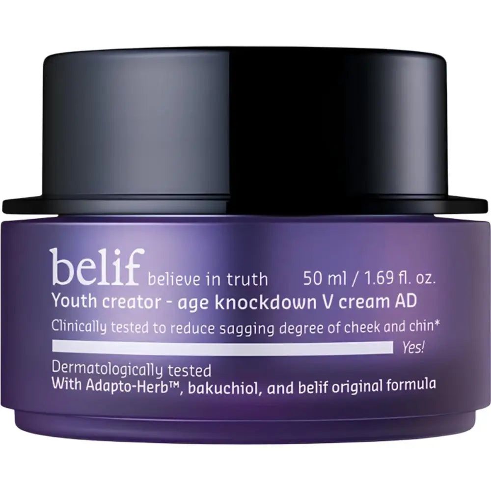 Belif Age Knockdown V Cream AD – Crema anti-età con bakuchiol e vitamina E