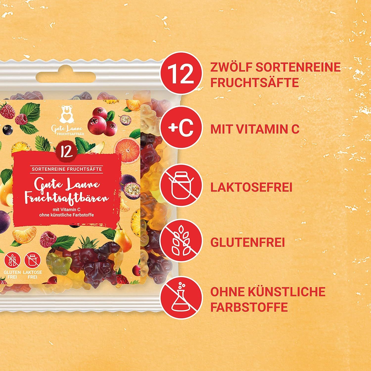 naschlabor Gute Laune Fruchsaftbär