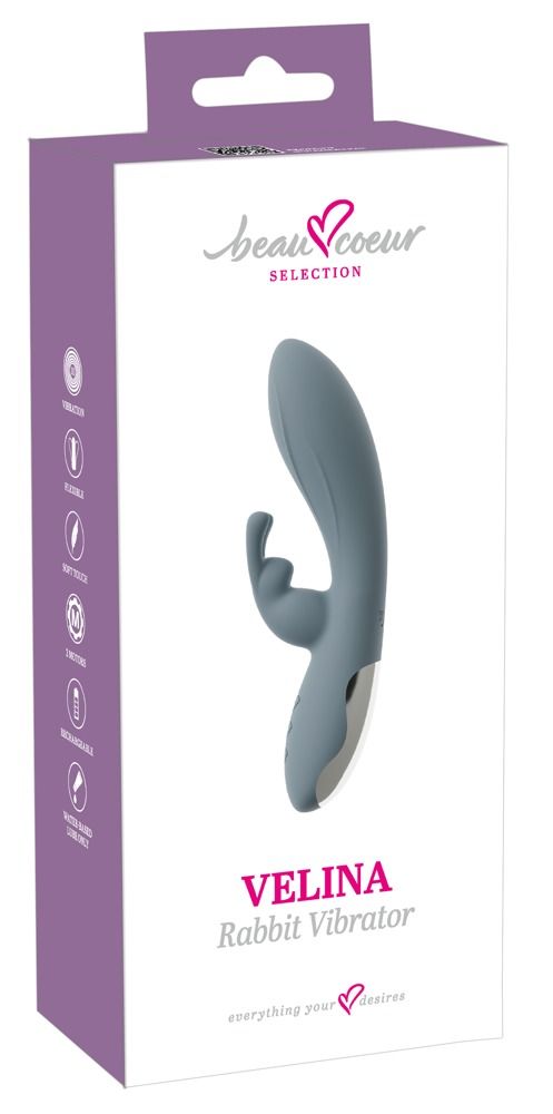 beau coeur - Rabbitvibrator - Dualmotor für Doppelstimulation