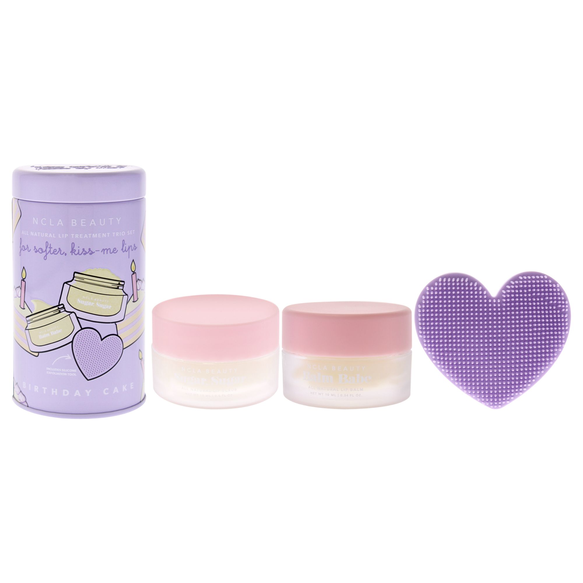 NCLA natürlicher Lip Treatment Set Birthday Cake