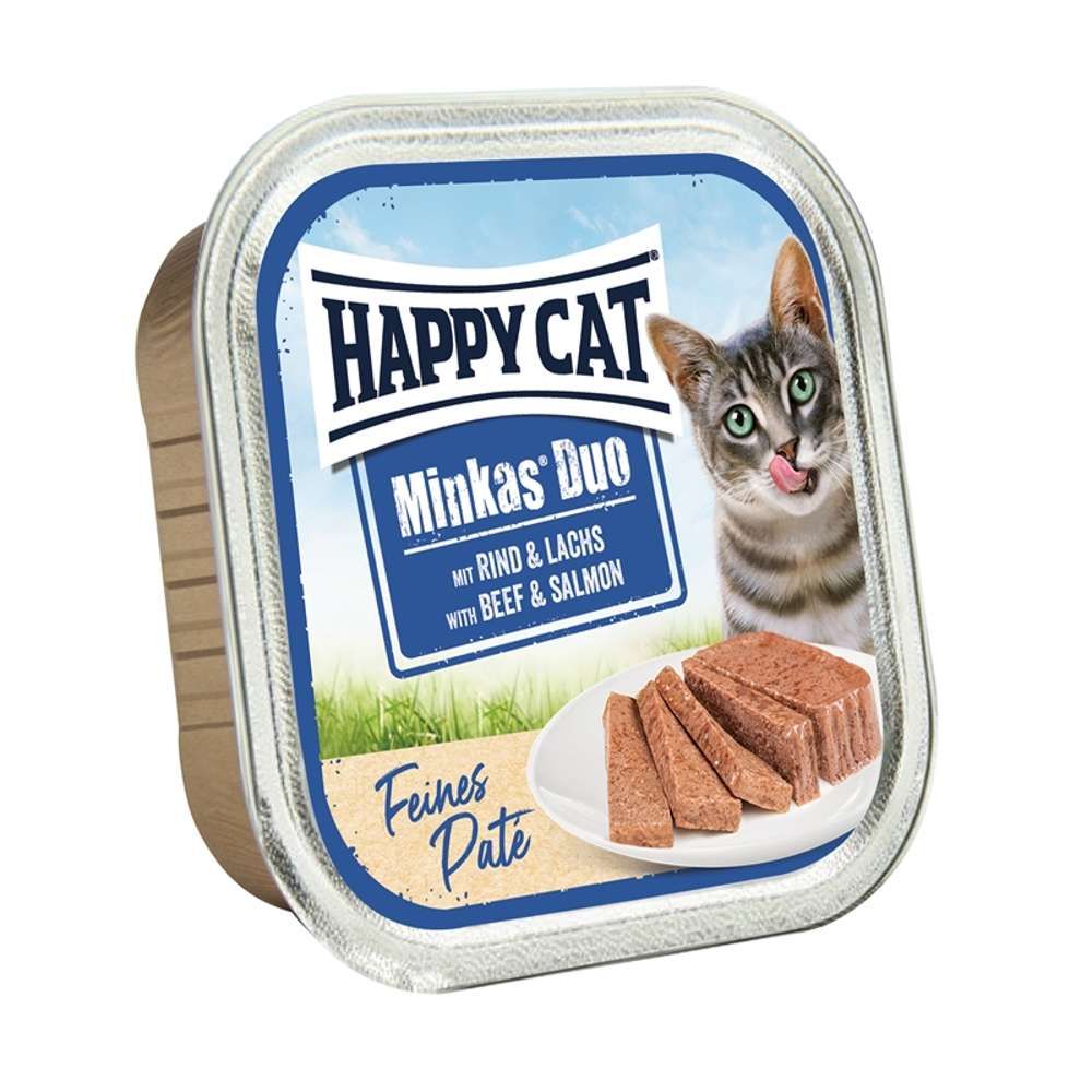 Happy Cat - Schale Minkas Duo Paté 1,6 kg