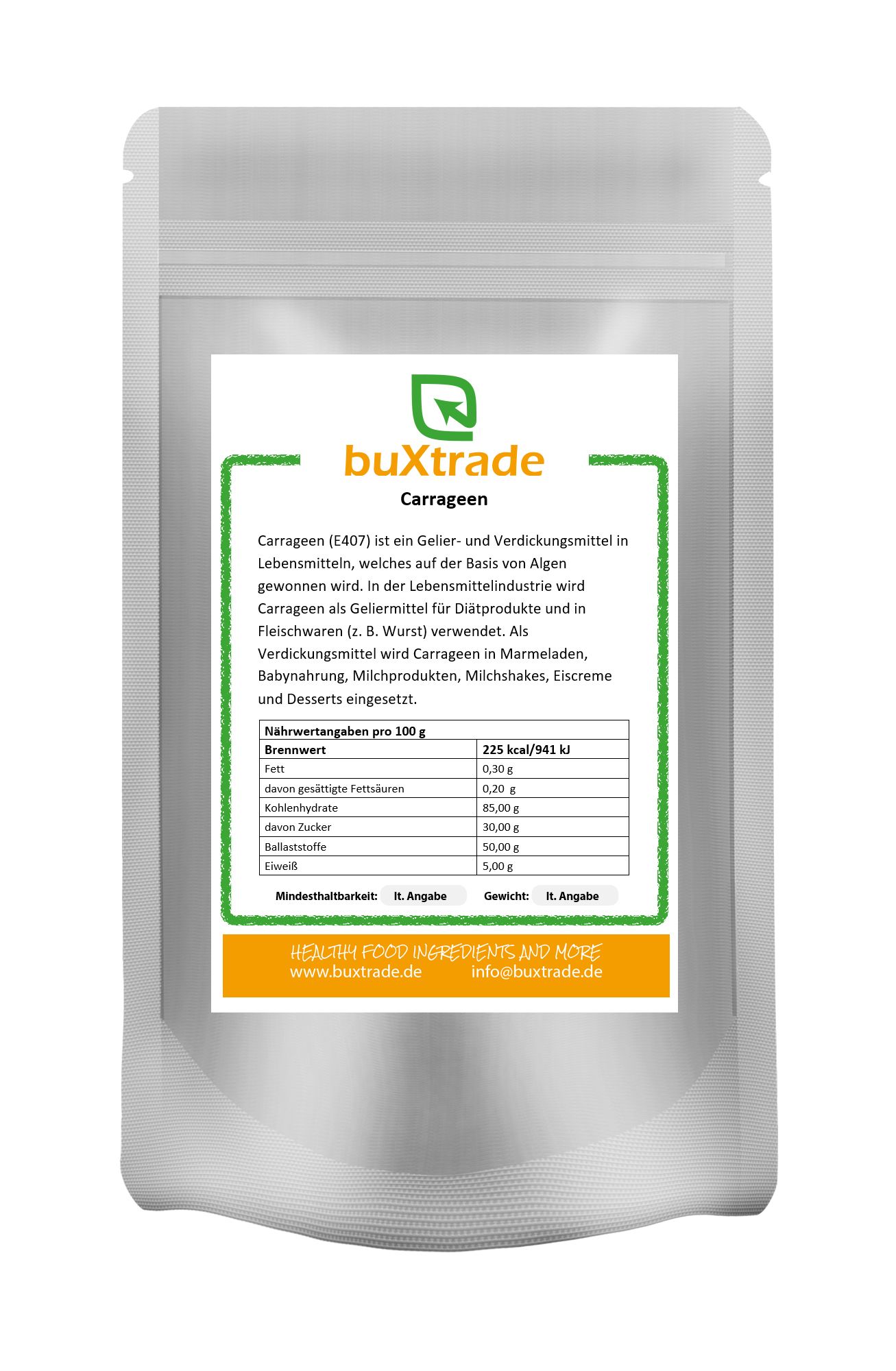 buXtrade Carrageen Pulver