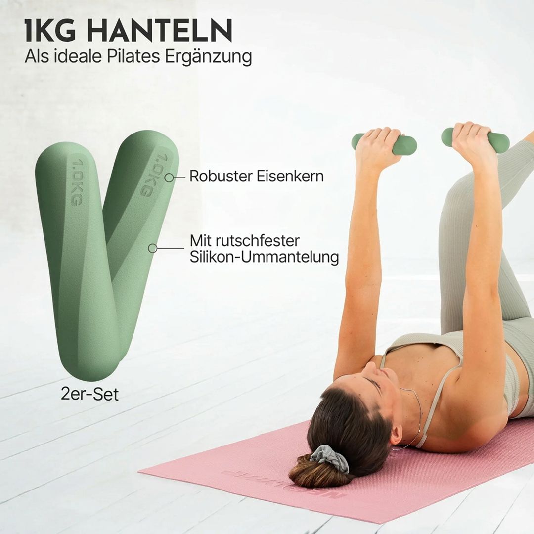 NEOLYMP Pilates Set mit Pilates Matte