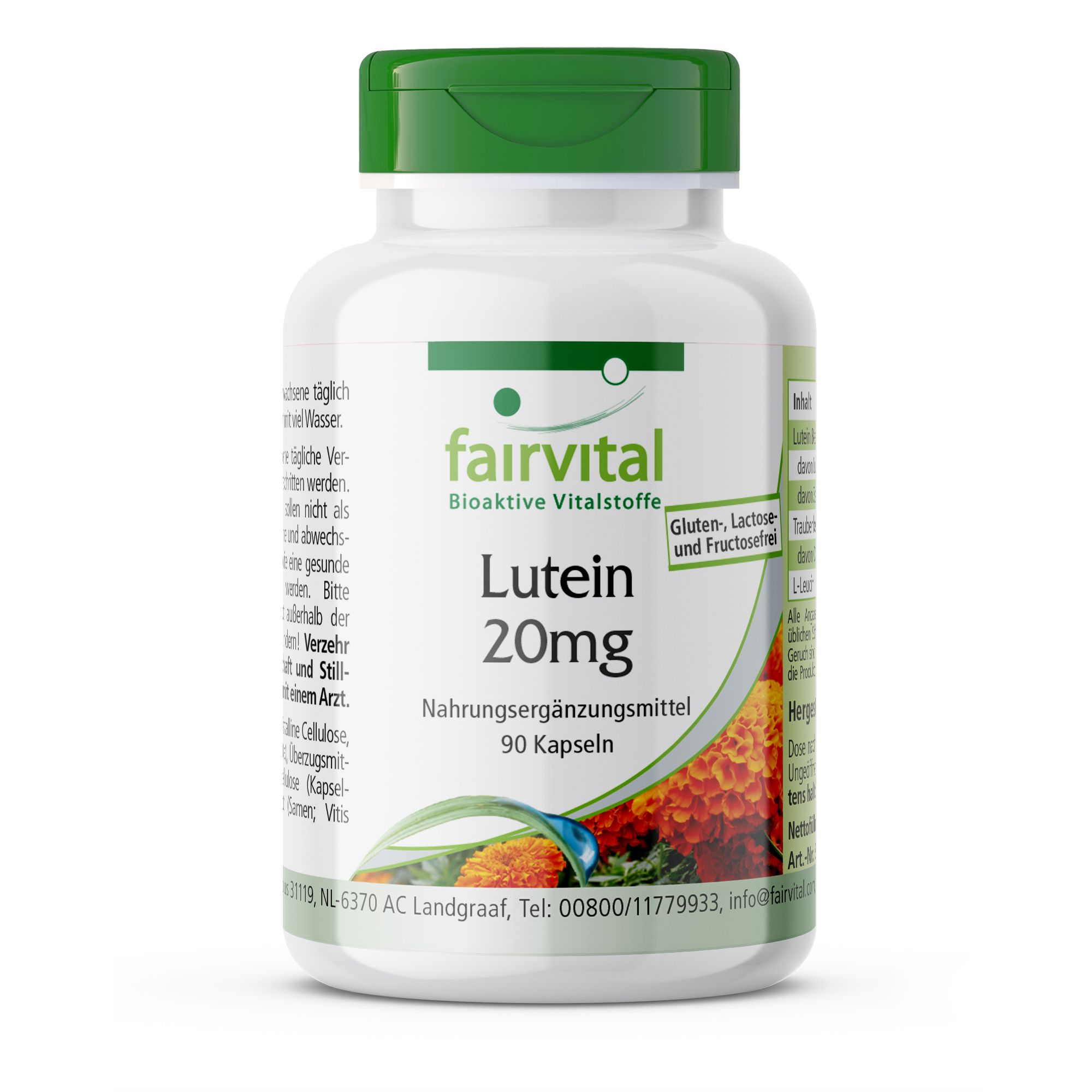 Fairvital | Lutein 20mg 90 St