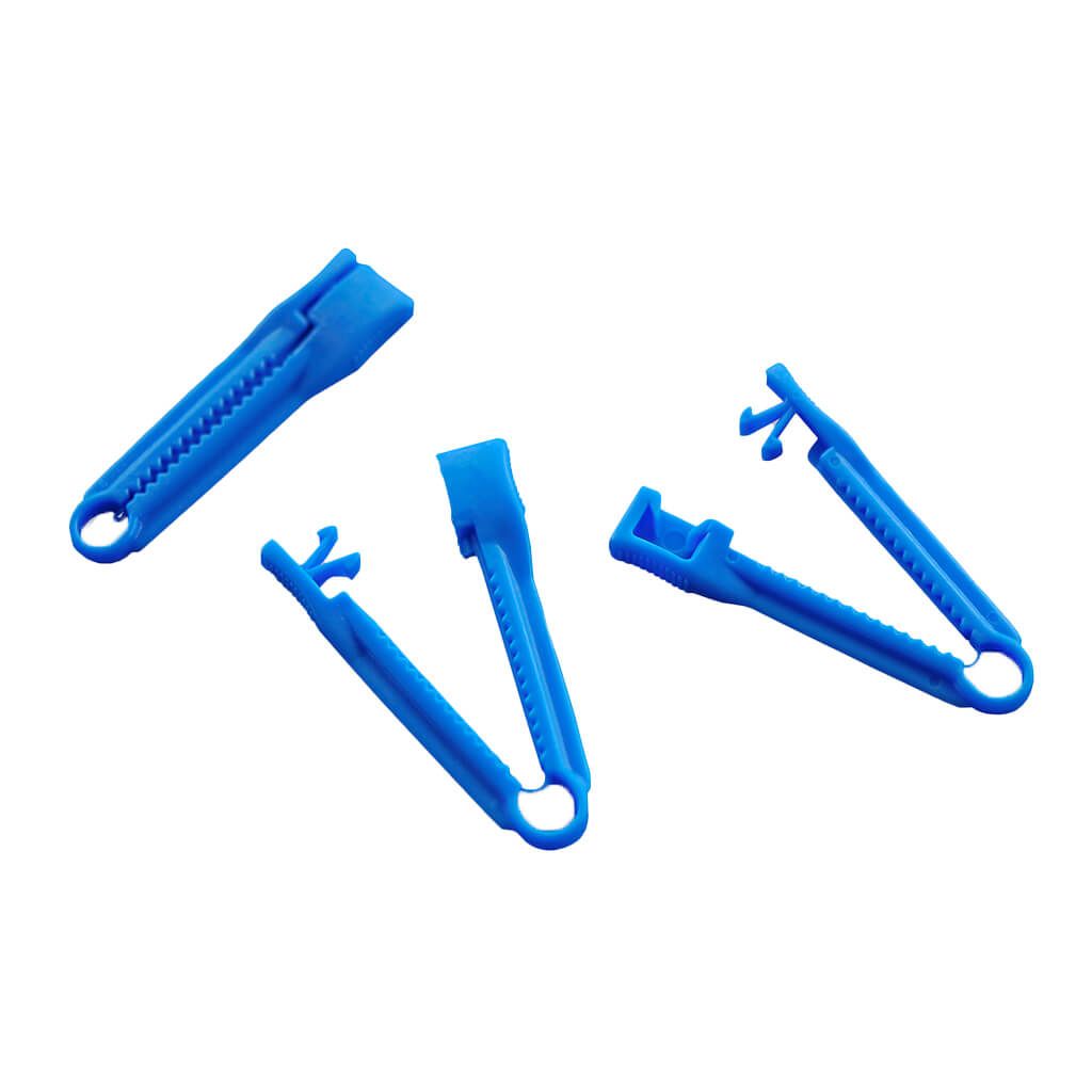 Dahlhausen Nabelklemme blau, steril 1 St