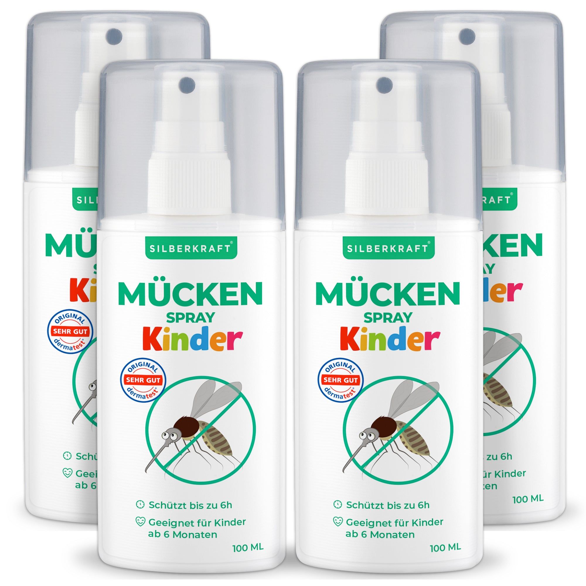 SILBERKRAFT Mückenspray für Kinder 2x100 ml - SHOP APOTHEKE