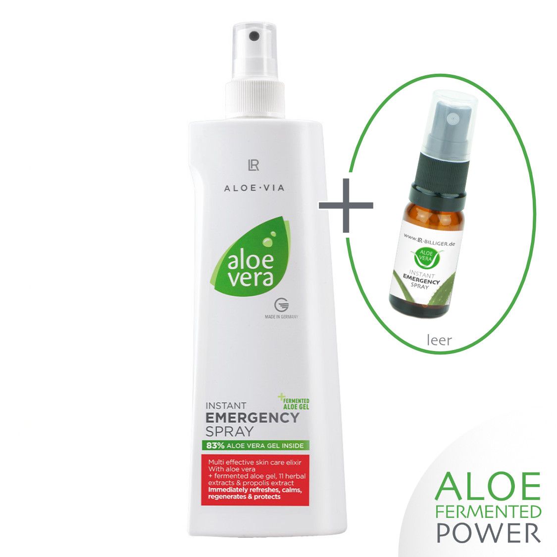 LR fermented Emergency-Spray inkl. to-go-Spray (leer, auffüllbar)