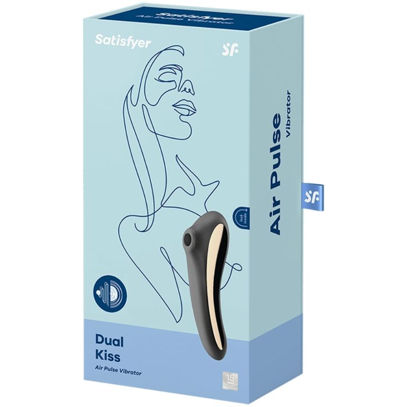Satisfyer - Dual Kiss Air Pulse Vibrator