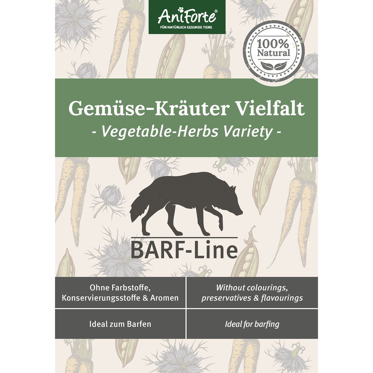 AniForte BARF-Line Gemüse-Kräuter Vielfalt