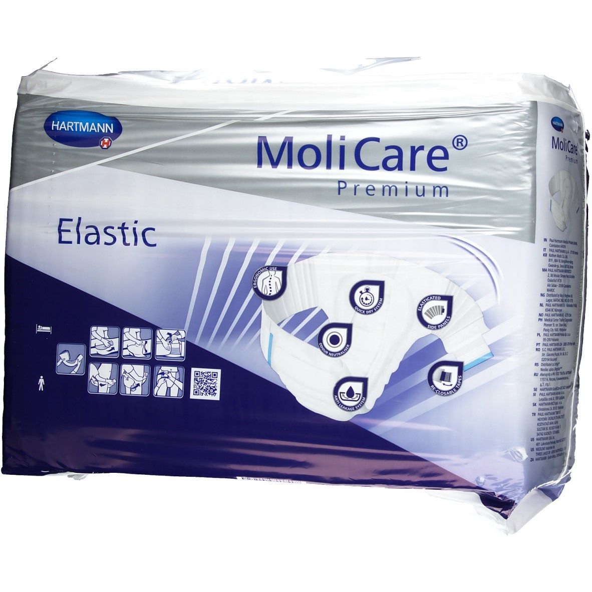 MoliCare Premium Elastic Slip 8 Tropfen Größe M