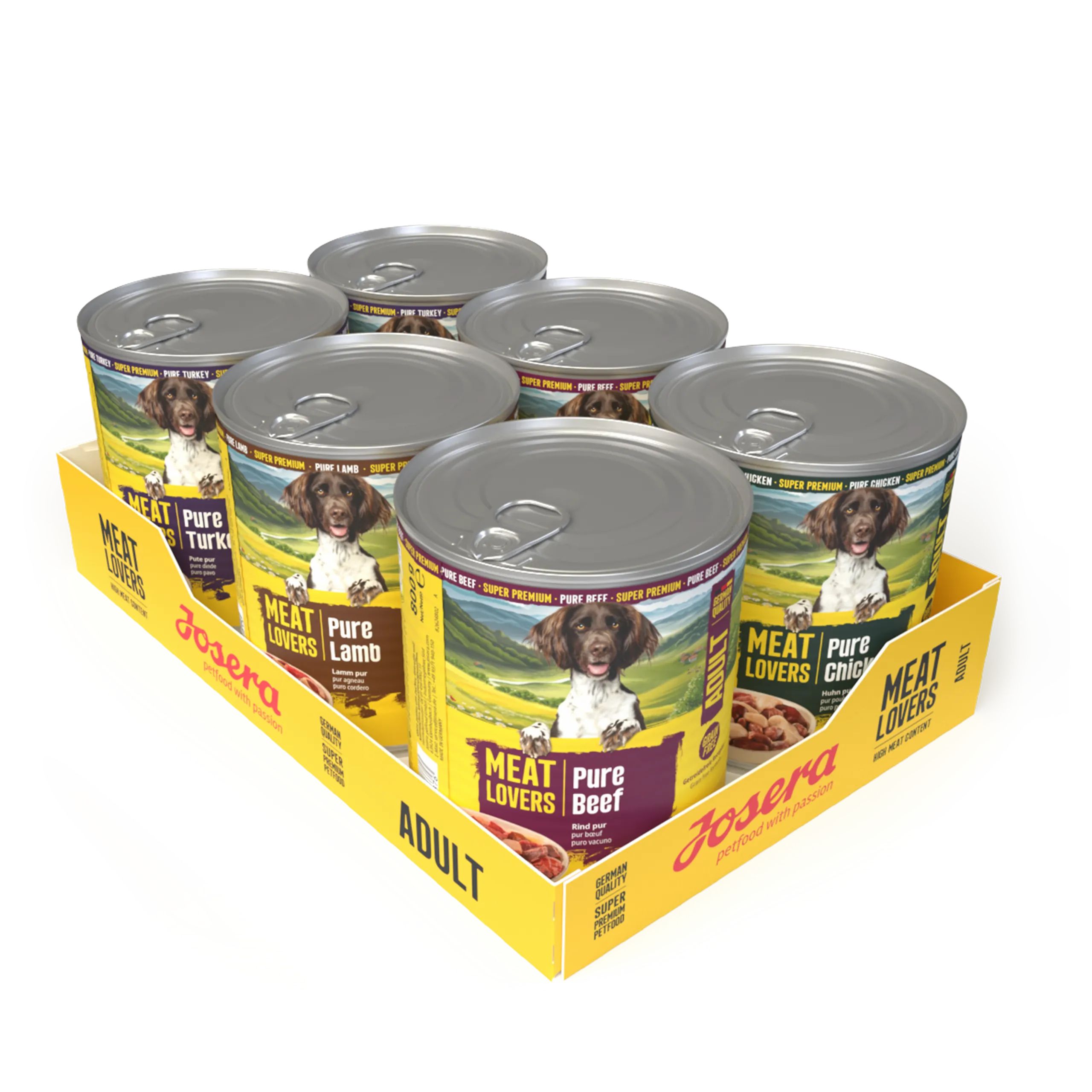 JOSERA Meat Lovers Adult Pure Multipack