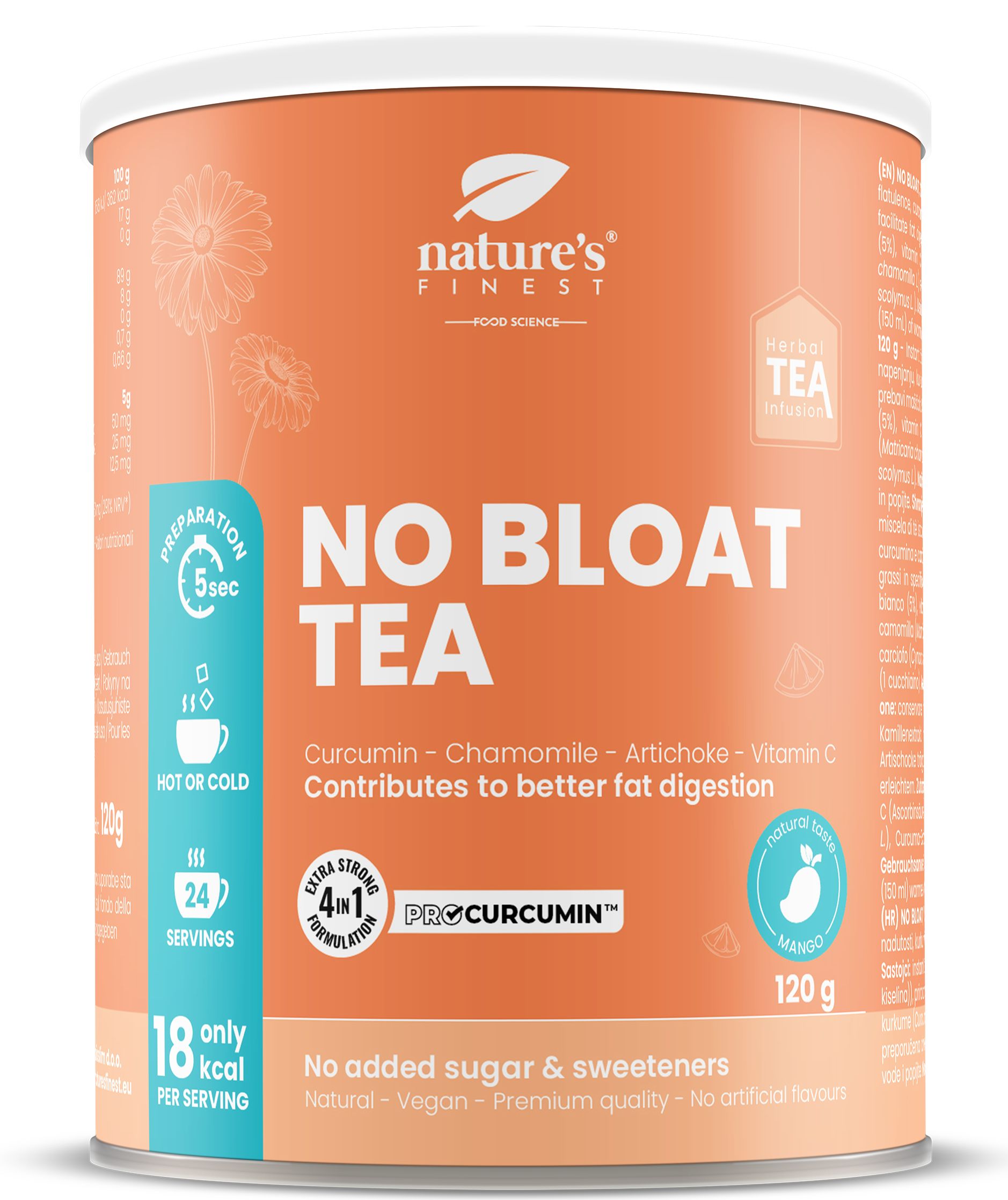 Nature's Finest No Bloat tea - Blähungen tee, Verdauungsstörungen und Gewichtsabnahme