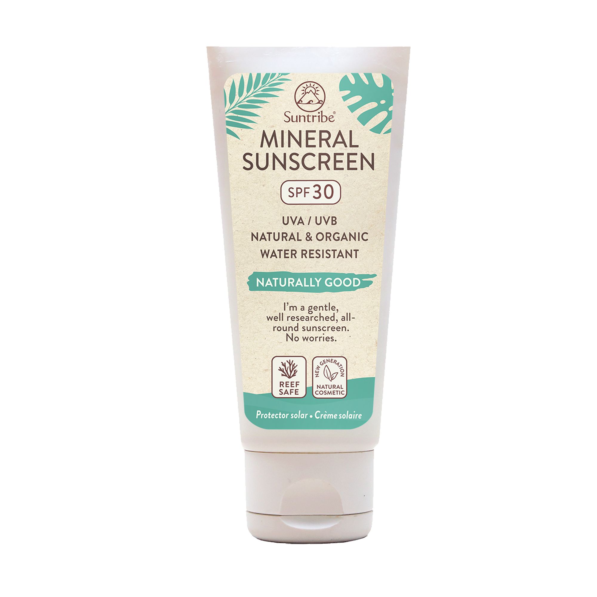 Suntribe Mineralische Bio Sonnencreme LSF 30 wasserfest