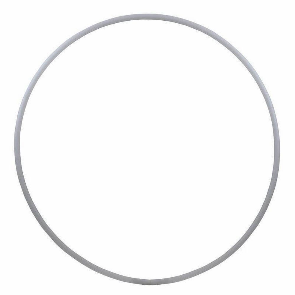 Hoopomania Kinder-Hula-Hoop ohne Deko- und Grip-Tape | Ø 80 cm Weiß 1 St
