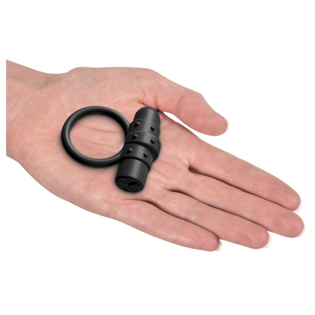 Vibro-Penisring „Vibrating Silicone C-Ring“ | 10 Vibrationsmodi | Sir Richards Control