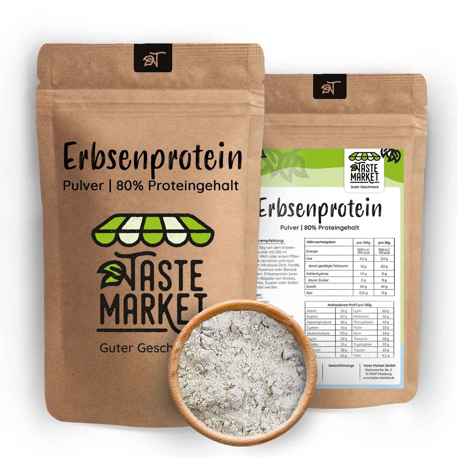 Taste Market Erbsenprotein