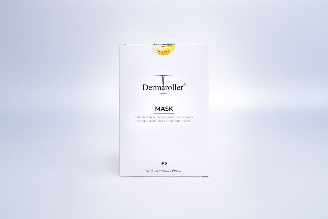 Dermaroller HomeCare + Gesichtsmaske Set
