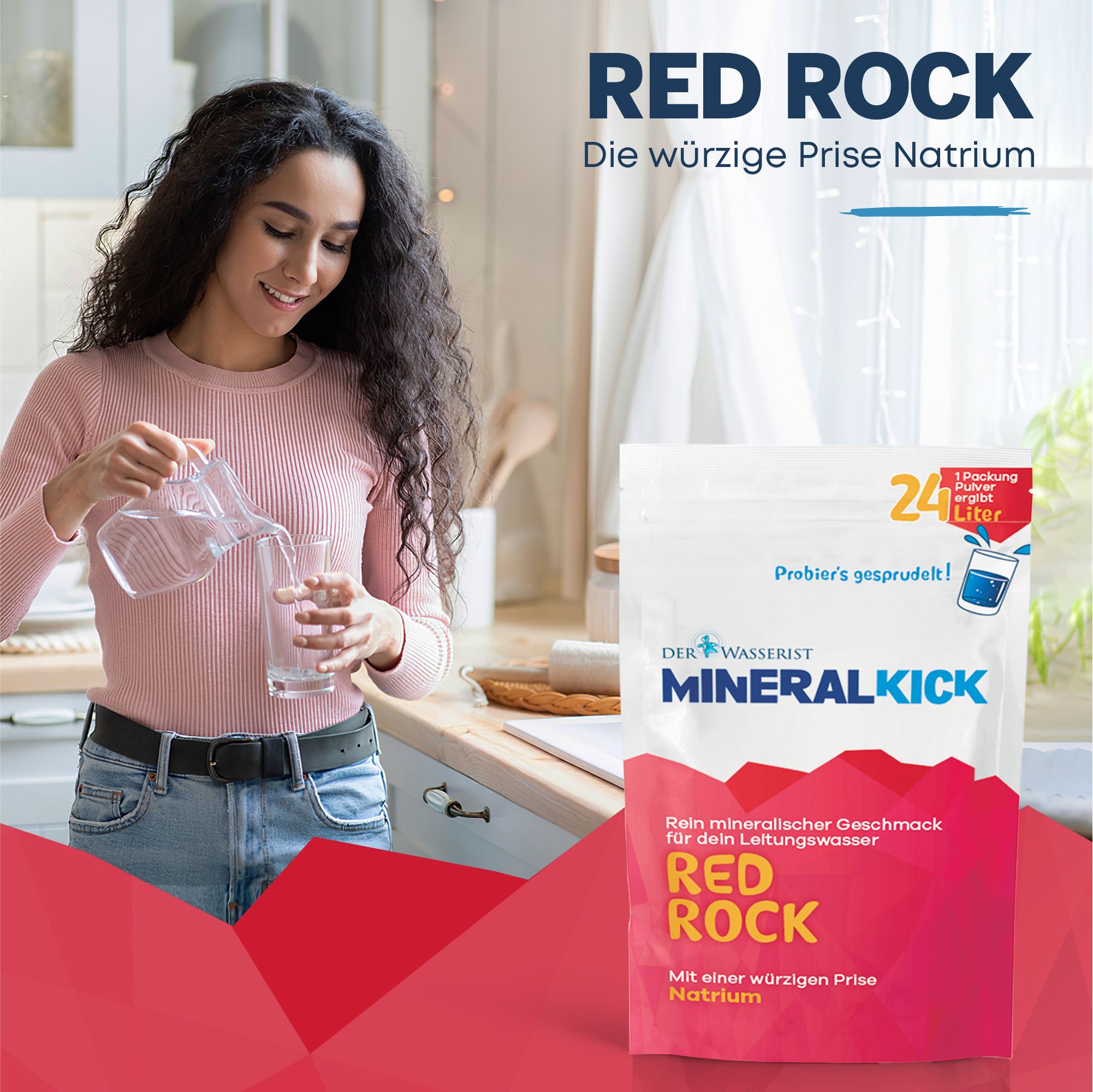 Der Wasserist MineralKICK RED ROCK