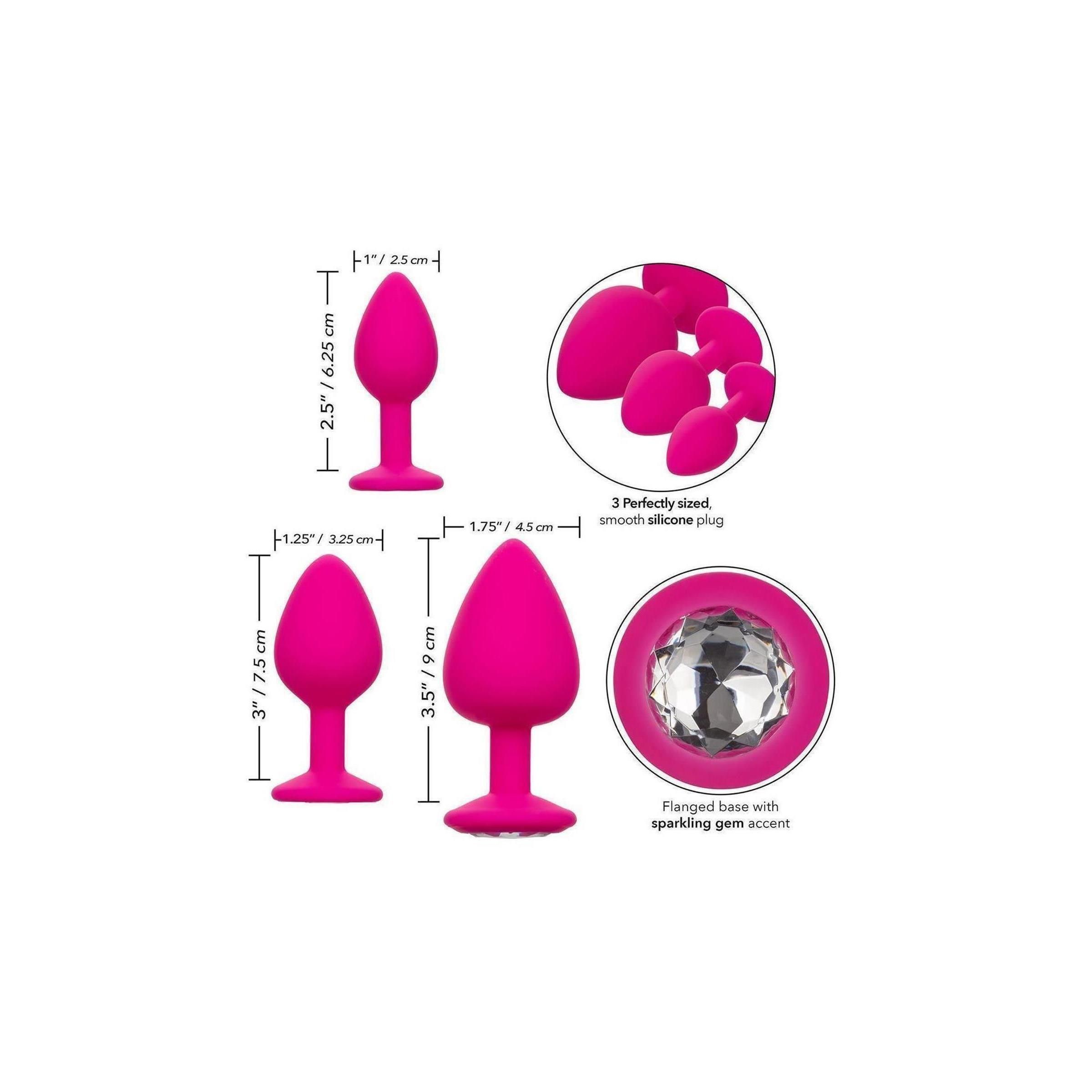 CalExotics - Cheeky Gems 3 Pcs