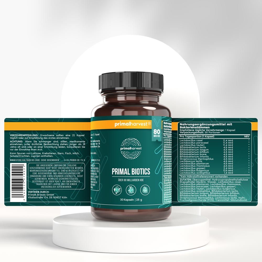 Primal Biotics von Primal Harvest® 30 St - Shop Apotheke