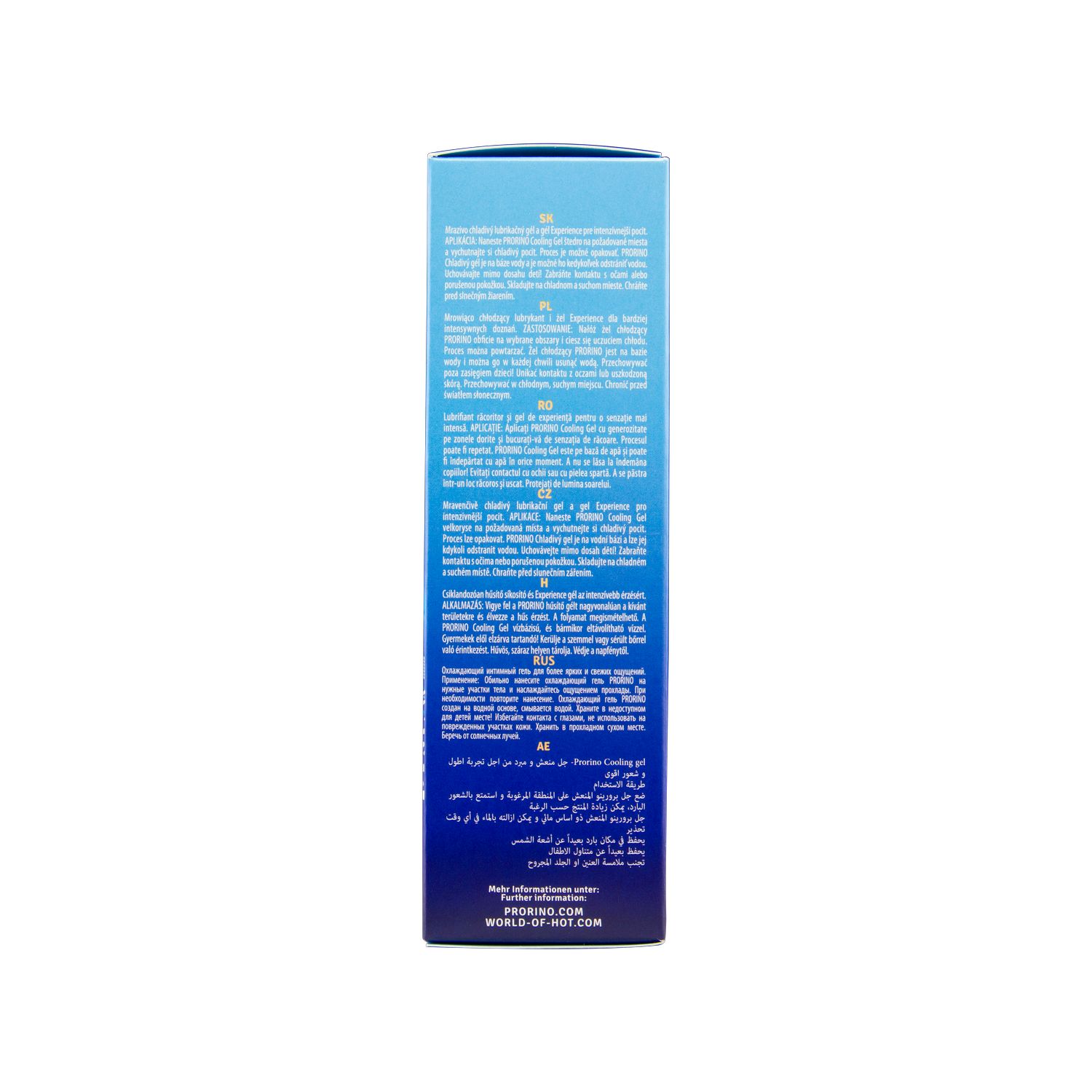 Intimate Cooling Gel 'soft“ for men 100 ml