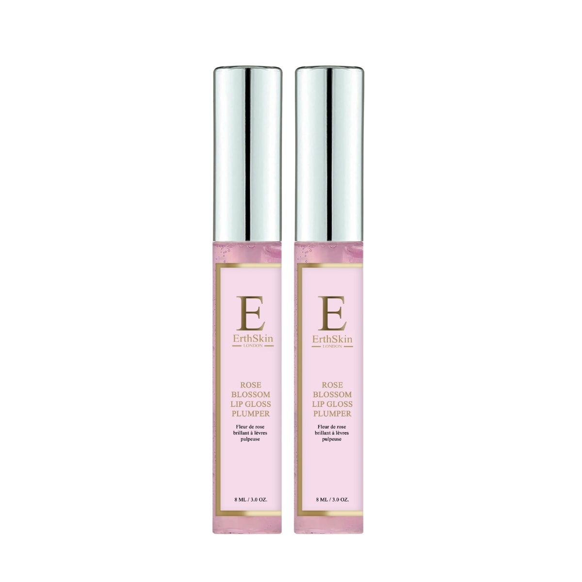 ErthSkin London Rose Blossom Lip Gloss Plumper set