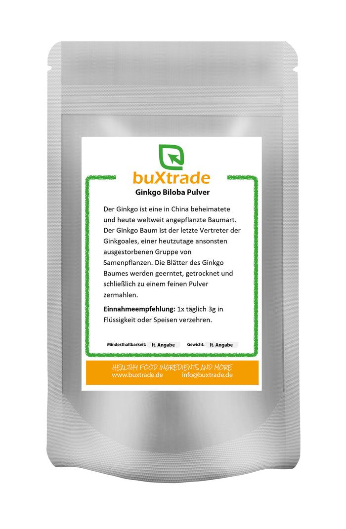 buXtrade Ginkgo Biloba Pulver