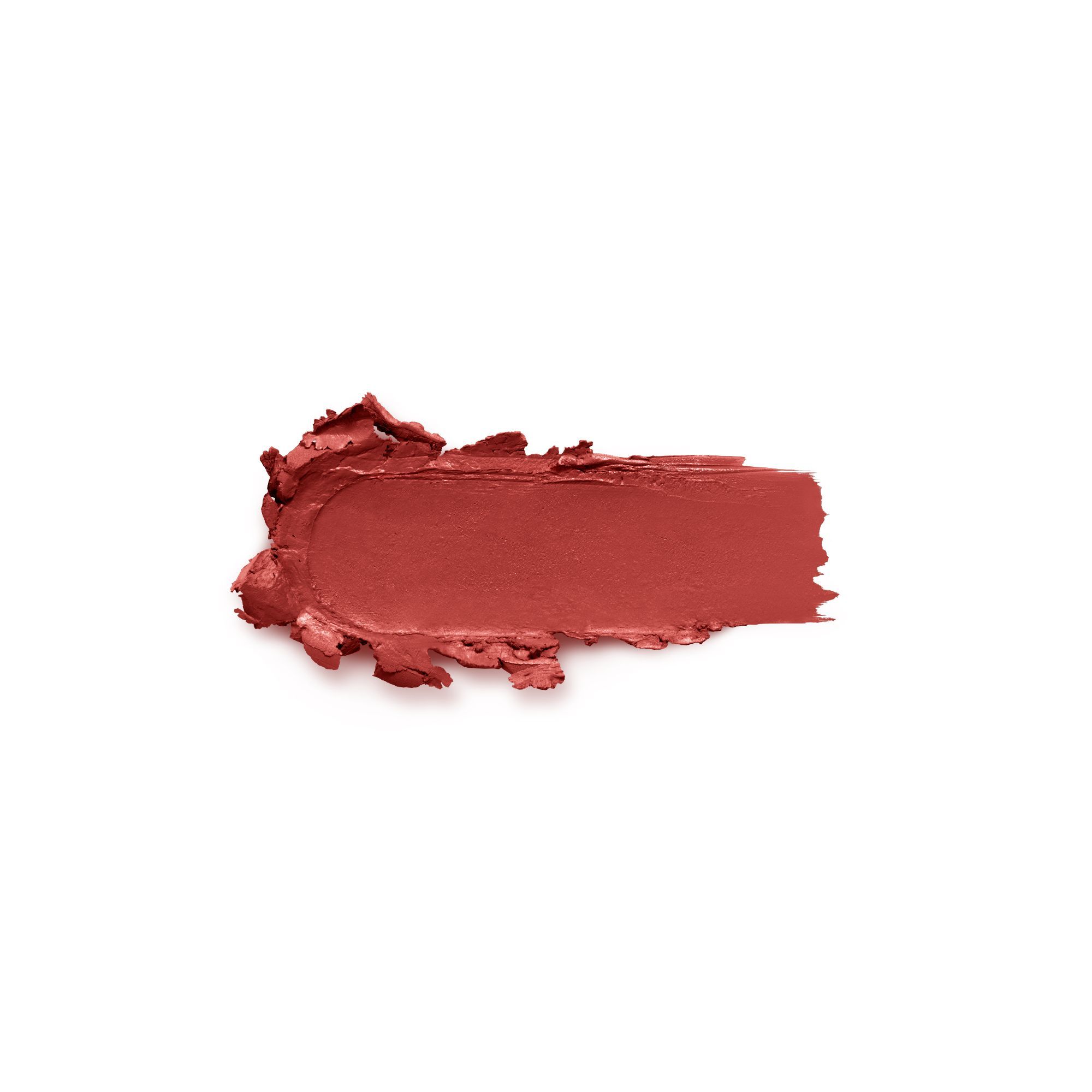 Abstrich eines roten Lippenstifts.