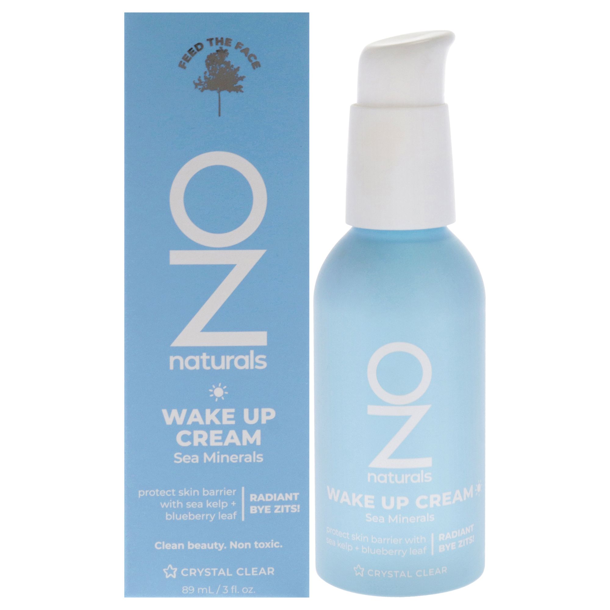 Wake Up Creme Sea Minerals von OZNaturals 89 ml