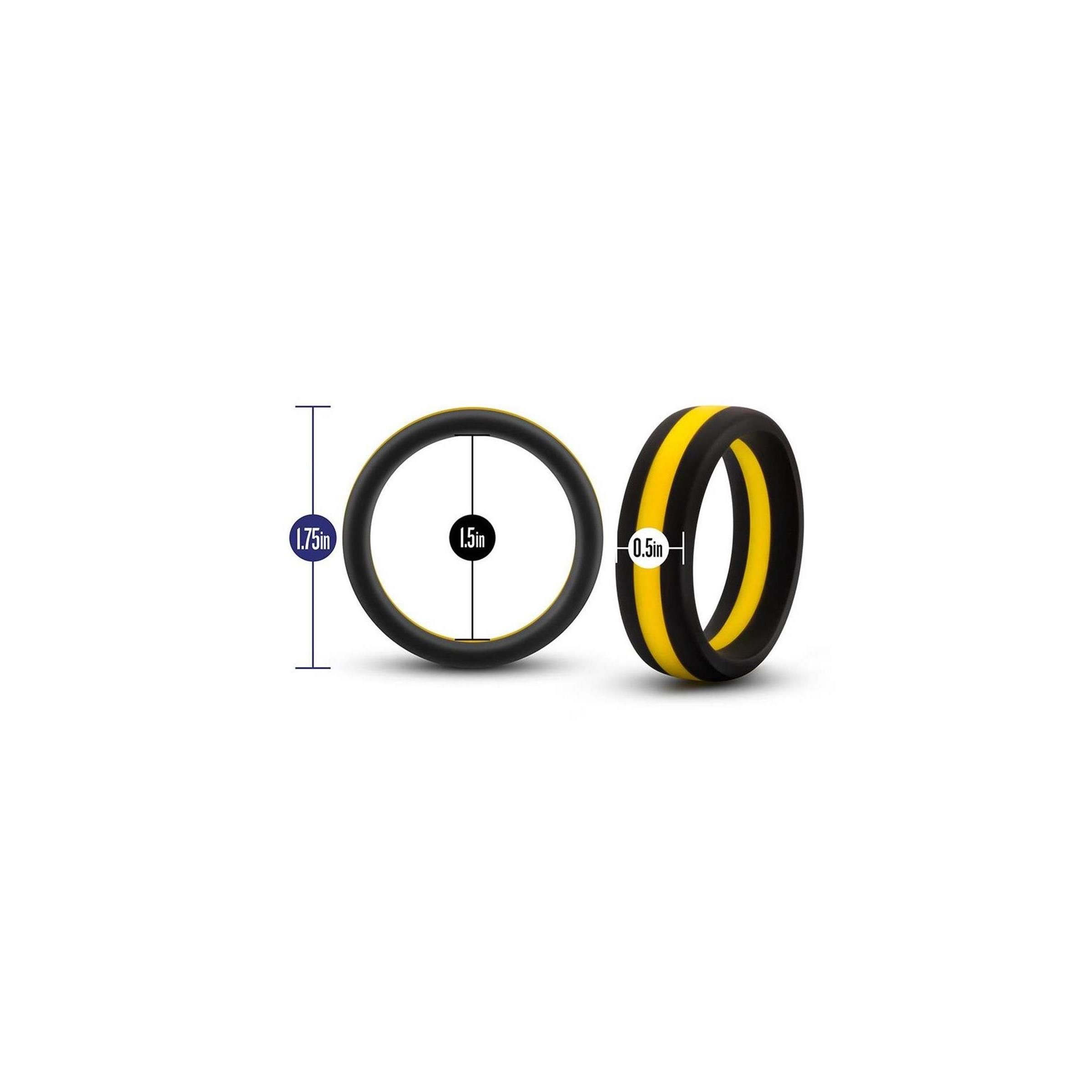 Blush - PERFORMANCE SILICONE GO PRO COCK RING