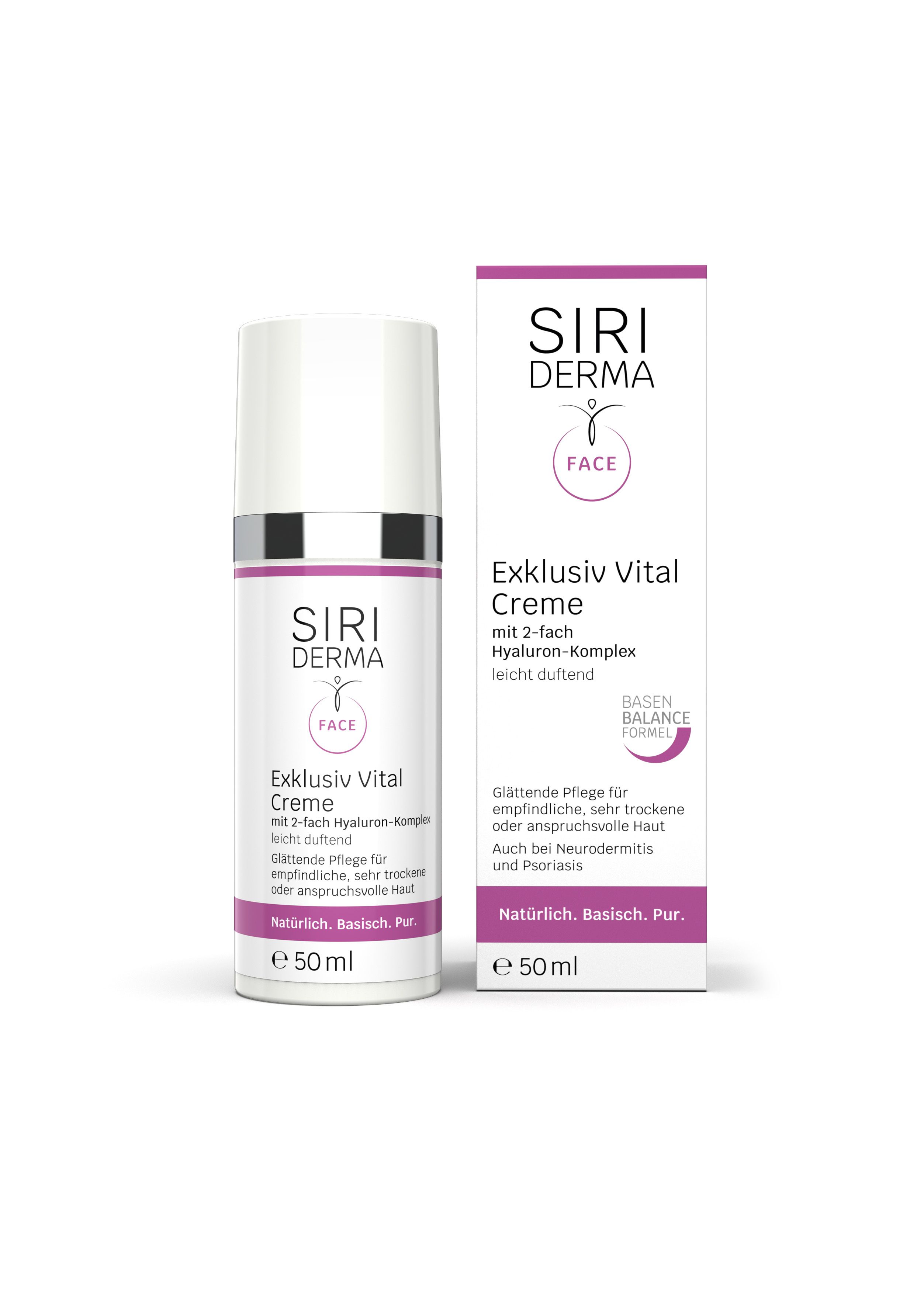Siriderma Exclusiv Vital Creme Spender 50 ml