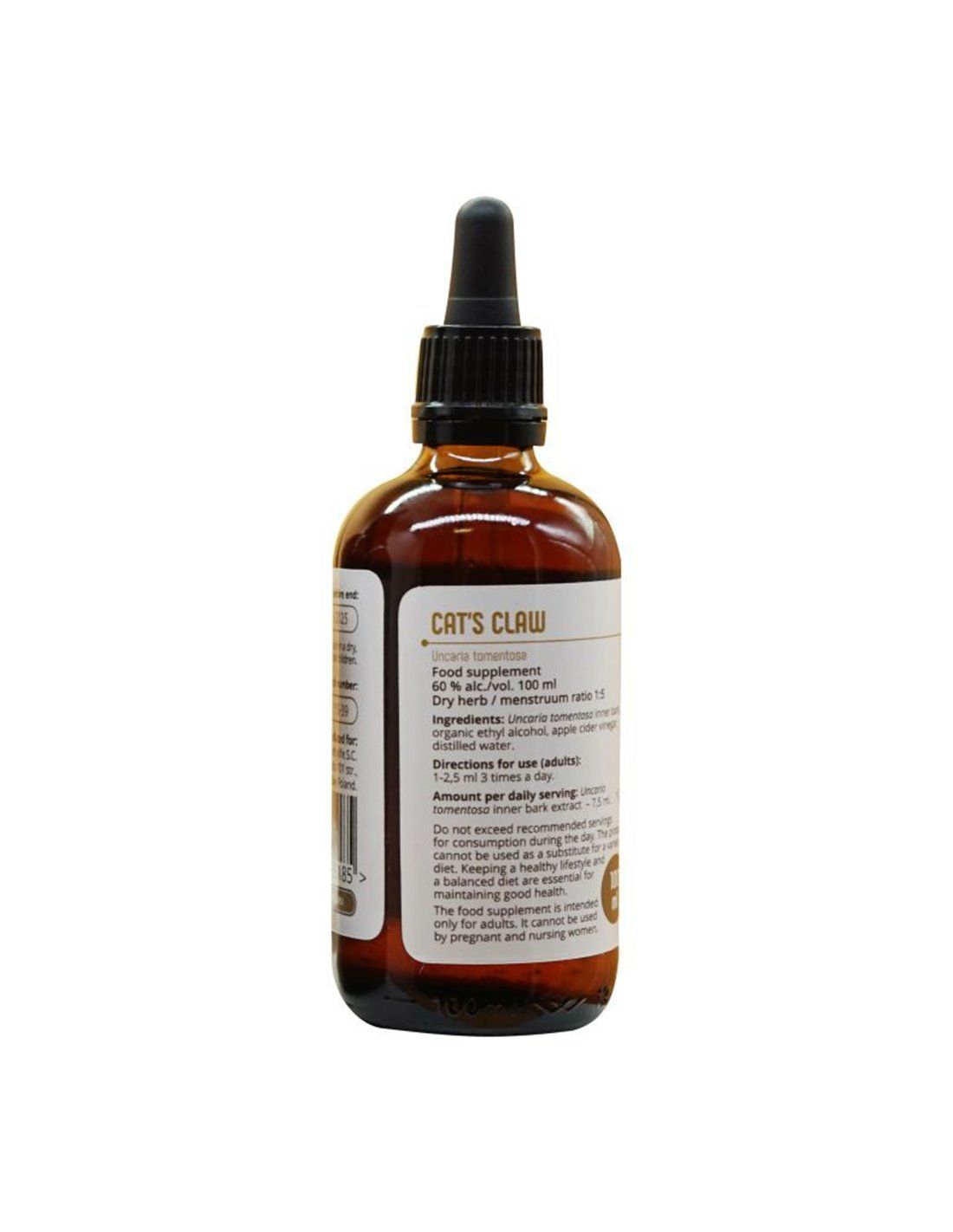 Lymeherbs Katzenkralle (cat 's claw) Tinktur 1:5