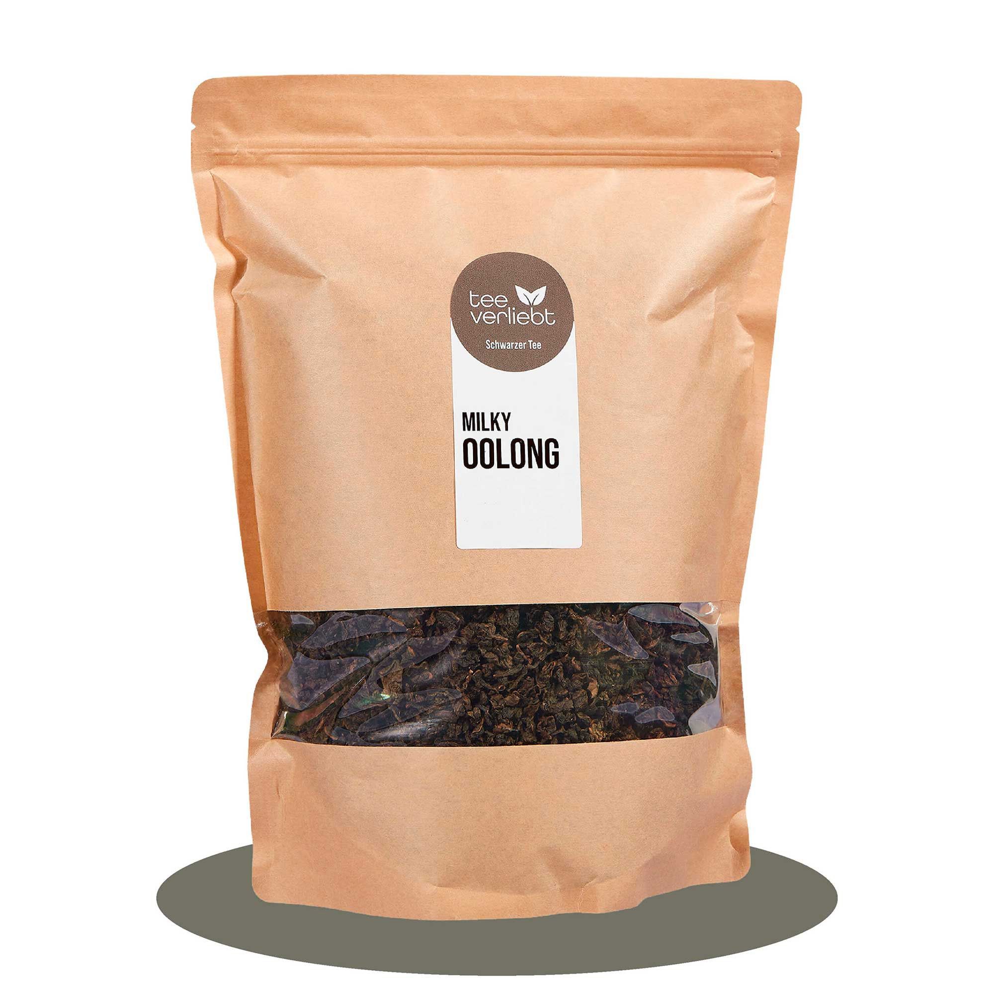 teeverliebt - Milky Oolong loser Oolong Tee Großpackung I Cremig-milder Oolong