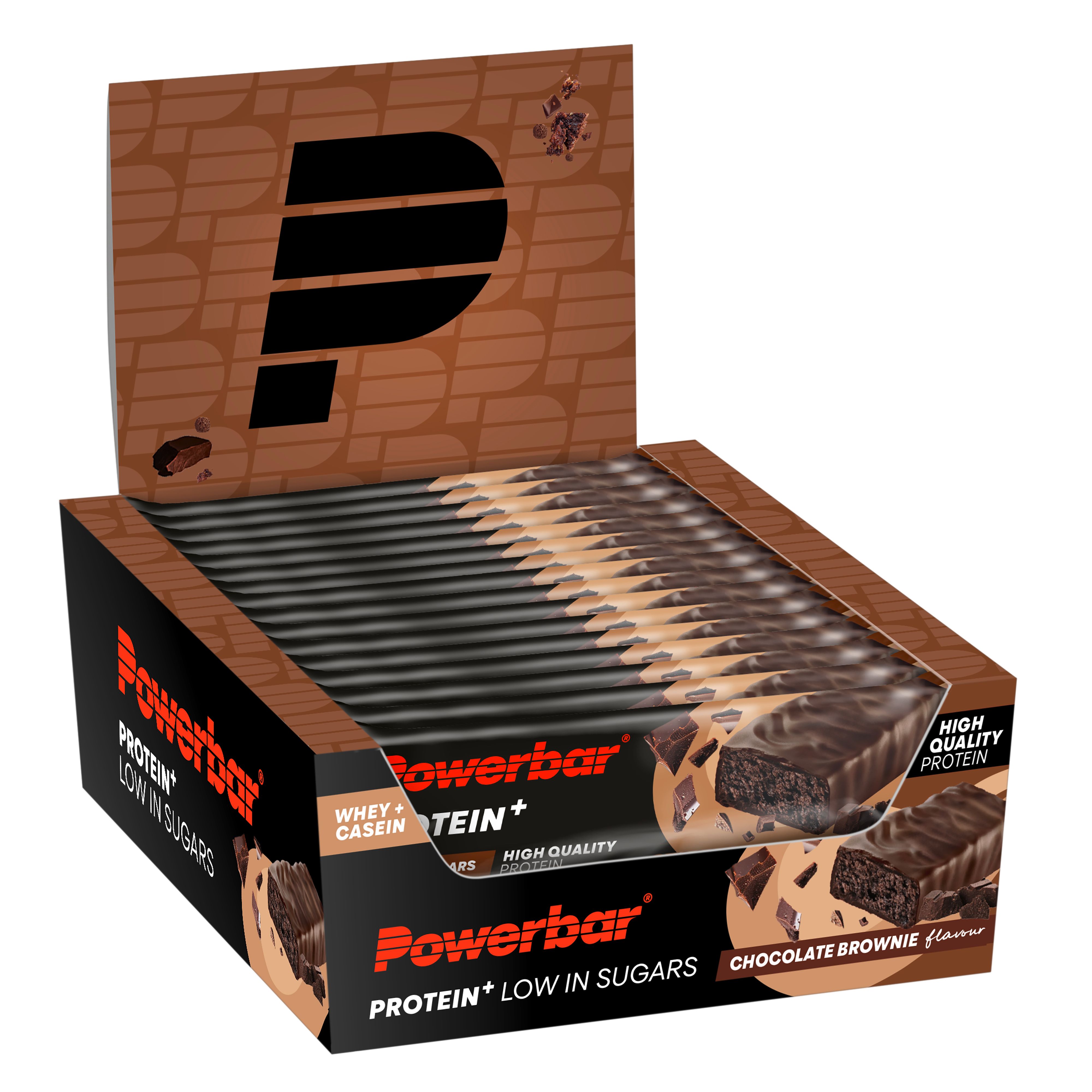 POWERBAR Protein Plus Low Sugar Chocolate Brownie Riegel