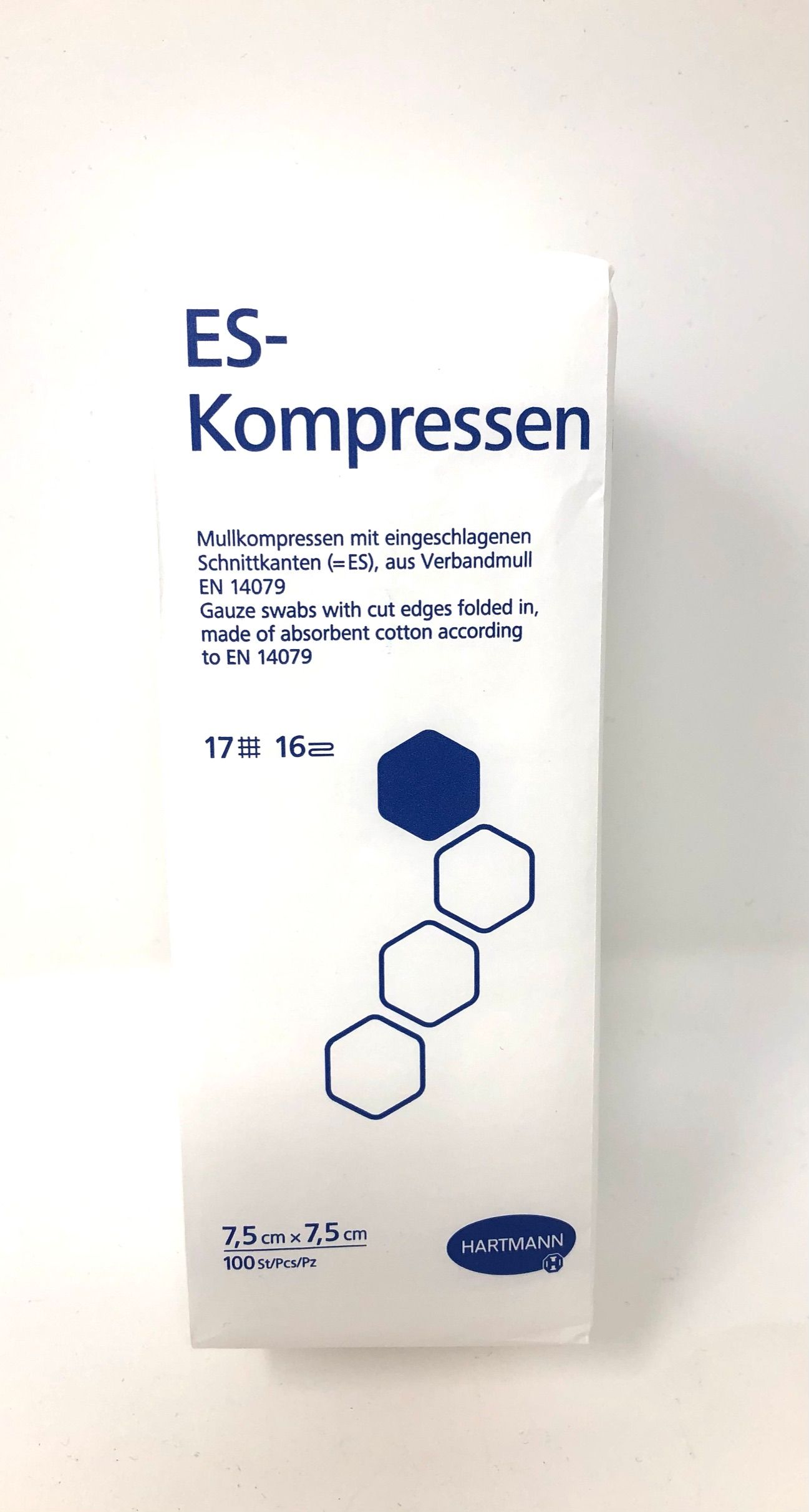 ES-Kompressen 7,5x7,5cm