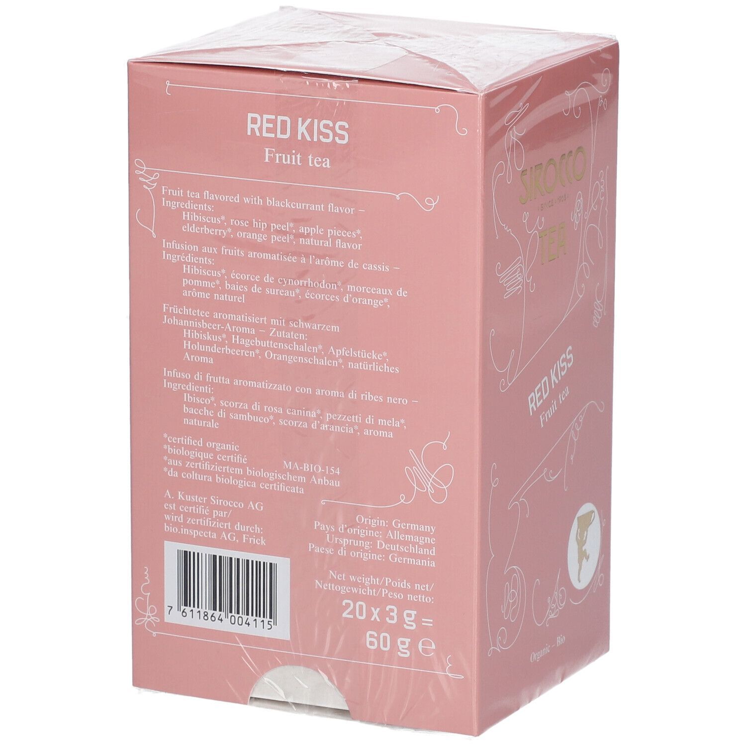 Sirocco Bio Tee Red Kiss Früchtetee