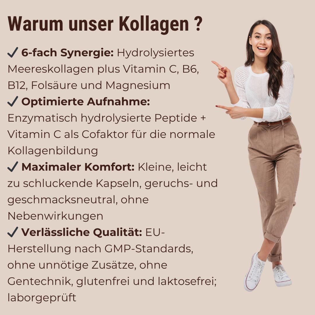 Vitassential Marine Kollagen-Komplex Kapseln
