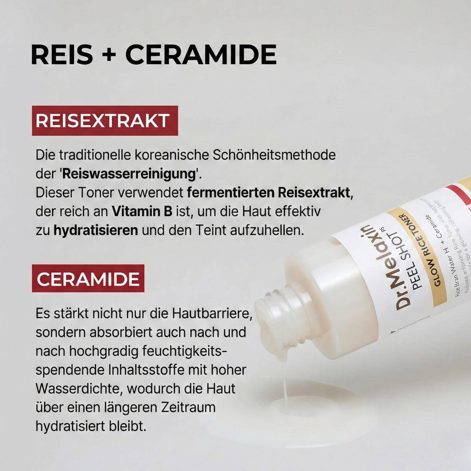 Dr. Melaxin Peel Shot Glow White Rice Toner