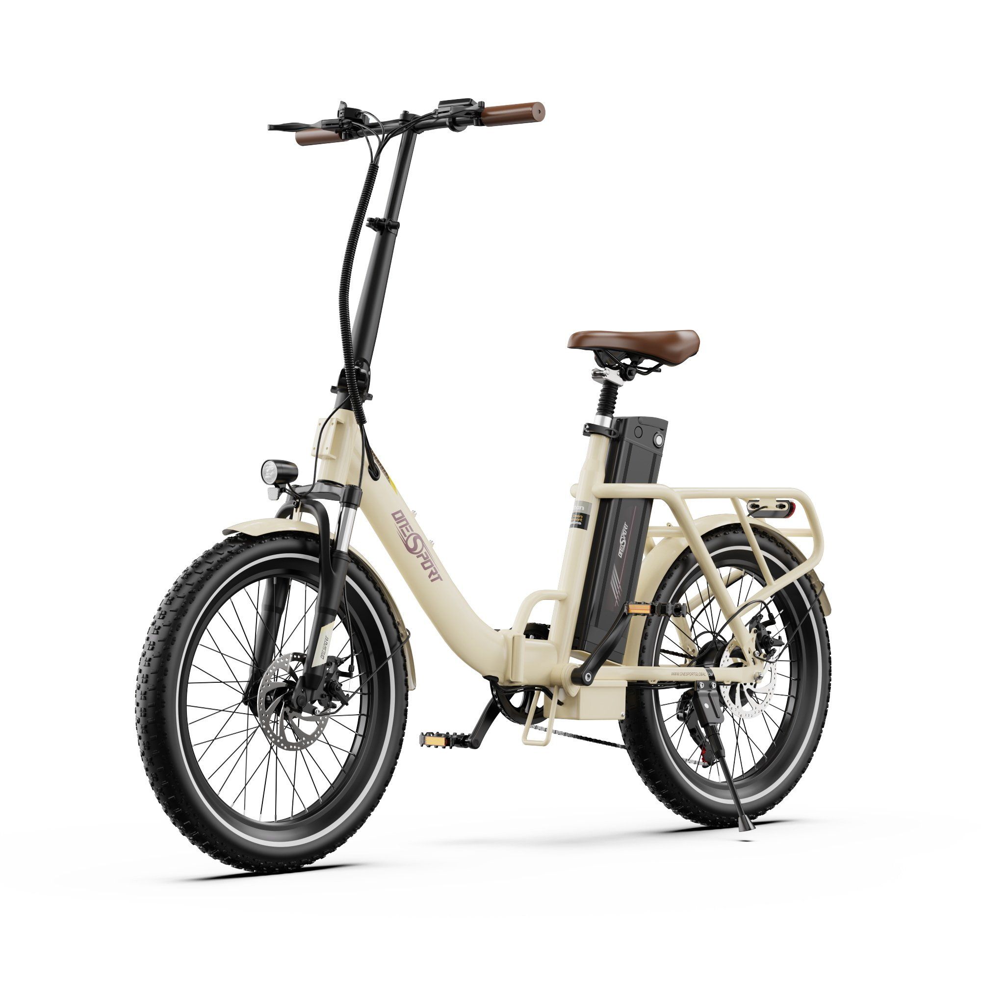 ONESPORT OT16-2 Faltbares Elektrofahrrad mit 250-W-Motor und 48-V-17-Ah-Akku