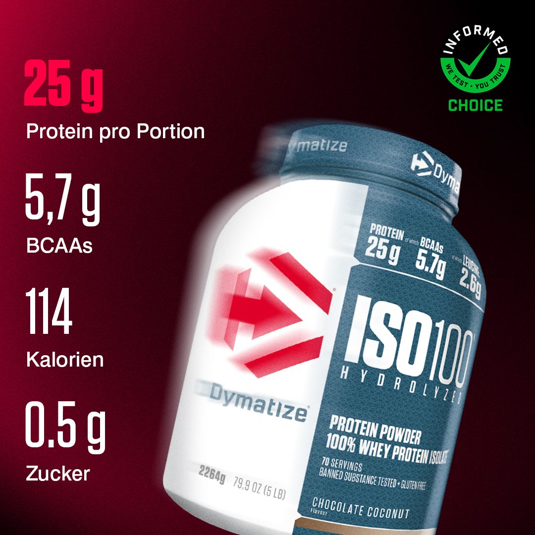 ISO 100 Hydrolyzed - 2264g - Chocolate Coconut