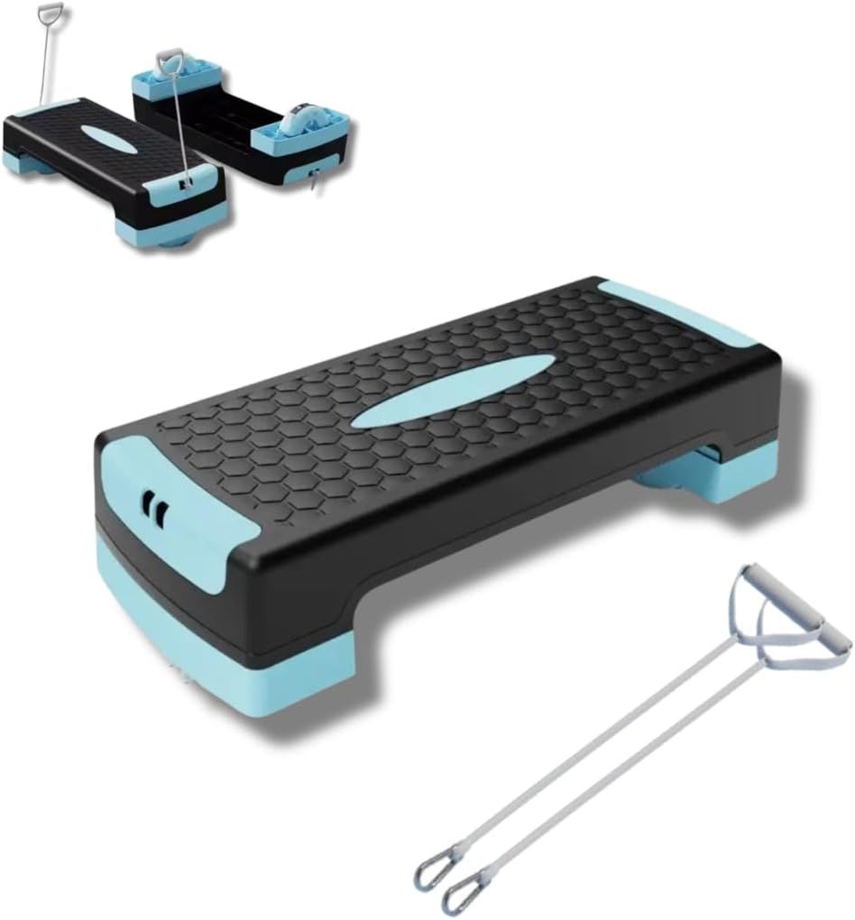 FFitness STEP FITNESS MULTIFUNZIONE CON CORDE FF