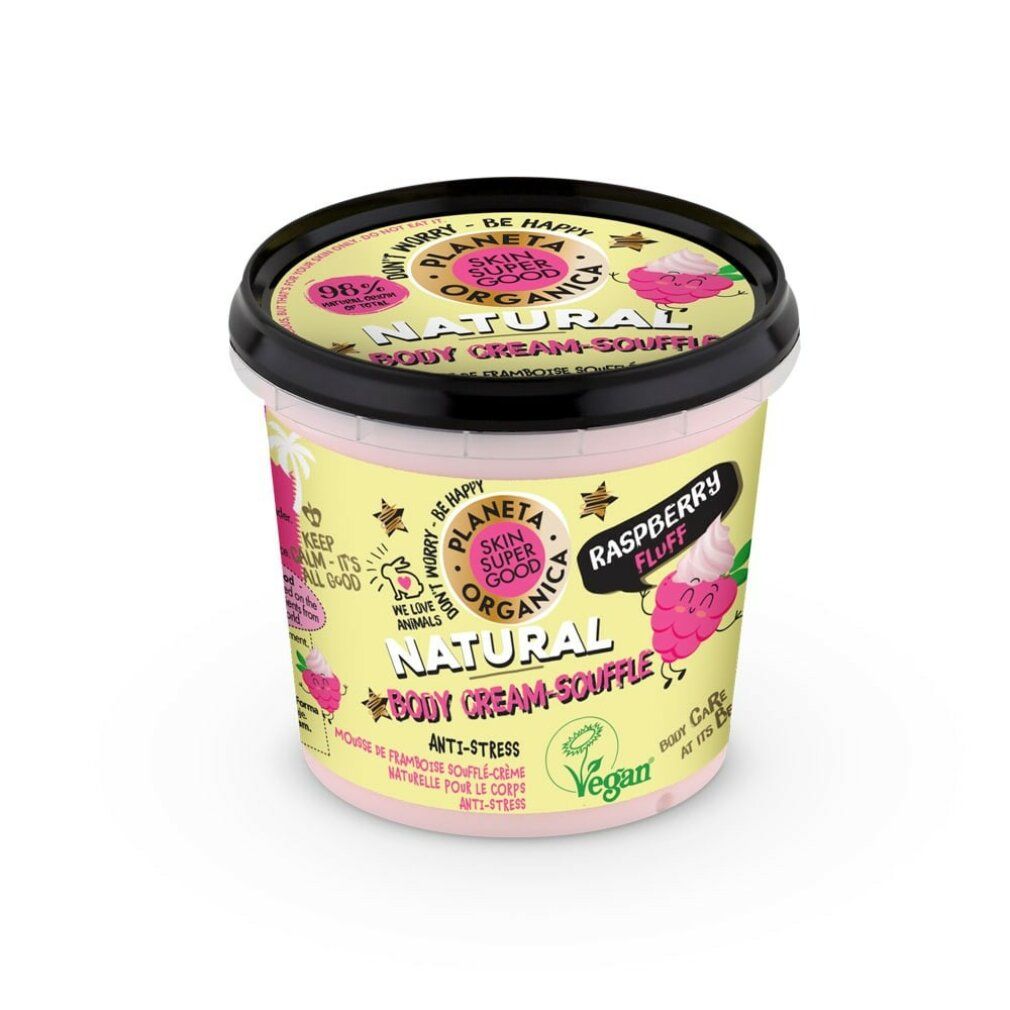 Natura Siberica Haut Super Good Natural Body Crema Raspberry Fluff